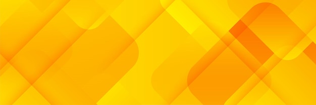 Vektor moderne orange-gelbe banner geometrische formen unternehmensabstrakte technologiehintergrund vektorabstrakte grafikdesign bannermuster präsentation hintergrund webvorlage