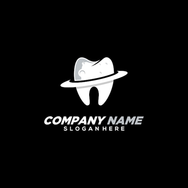 MODERNE PLANET DENTAL LOGO-SCHABLONE