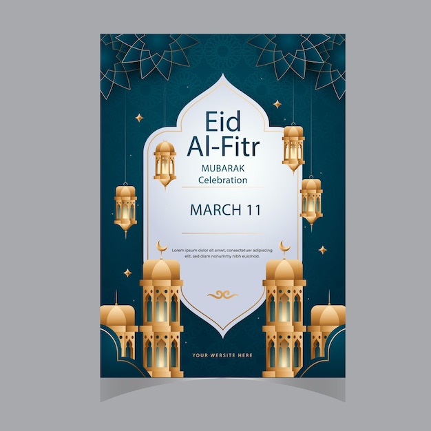 Vektor moderne schöne minimalistische eid ul azha eid ul fitr ramadan mubarak islamische laterne