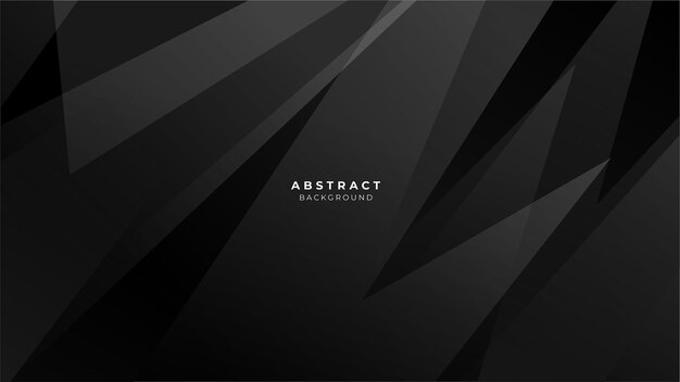 Moderne schwarze geometrische Formen abstrakte Technologie-Hintergrund