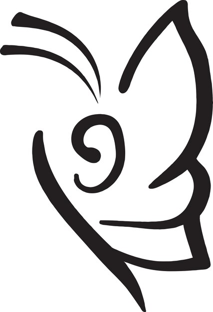 Vektor moderne spa beauty butterfly logo-konzepte
