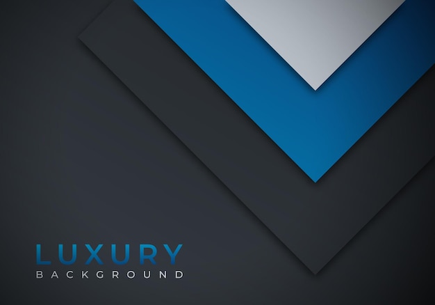 Moderne überlappende Dimension Blue Line Bar Hintergrund mit Kopierraum für Text oder Nachricht