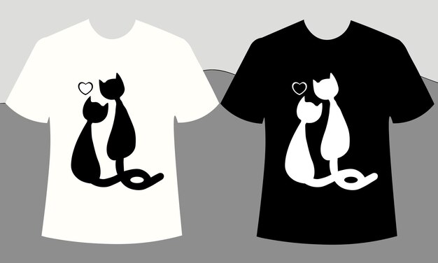 Moderne und professionelle t-shirt-design-vorlage mit vektor-hintergrund