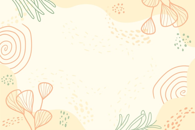 moderner floraler Hintergrund