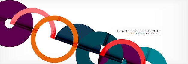 Moderner geometrischer abstrakter Hintergrund