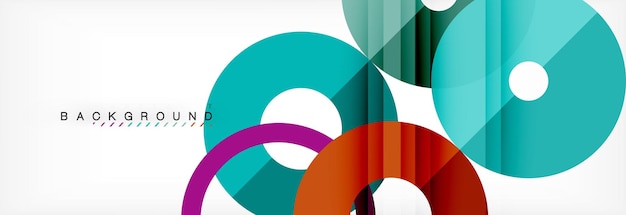 Moderner geometrischer abstrakter Hintergrund