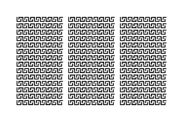 Moderner griechischer abstrakter geometrischer Musterhintergrund