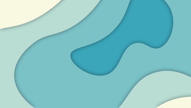 Moderner Hintergrund im Papierschnittstil