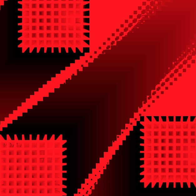 Moderner hintergrund mit schwarz und abstufungen rot abstrackt perfektes design für ihr unternehmen