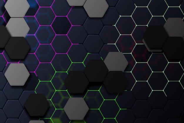 Moderner Hintergrund schwarzer geometrischer Vektorhintergrund
