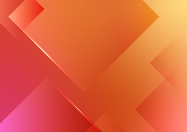 Moderner Stil abstrakter Gradient orangefarbener grafischer Banner-Hintergrund