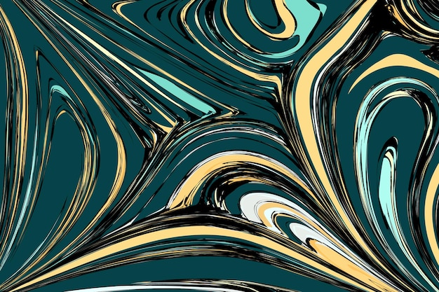 Moderner und trendiger abstrakter bunter Hintergrund aus flüssiger Marmorfarbe