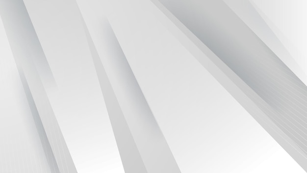 Moderner weißer und grauer abstrakter Hintergrund Weißer grauer Hintergrund der abstrakten geometrischen Form mit Licht und Schatten 3D, die für Darstellungsdesign geschichtet werden
