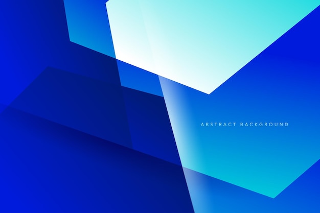 modernes abstraktes blaues Farbgradienten-Hintergrund-Vorlagen-Design