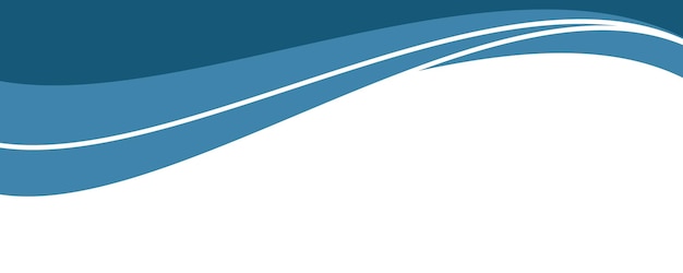 Modernes Banner-Hintergrunddesign Banner-Vorlage mit dynamischen Wellenformen