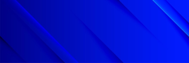 Modernes blaues abstraktes Hintergrundbanner moderner geometrischer blauer abstrakter Bannerdesignhintergrund