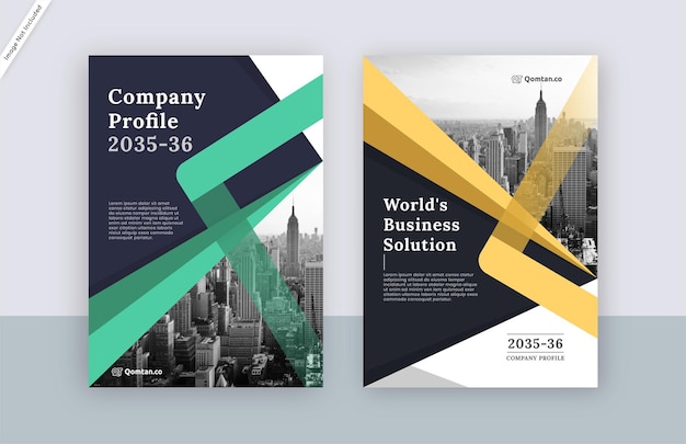 Vektor modernes broschüren-cover-vorlagen-design