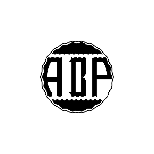 Modernes Buchstabenlogo 'ABP'