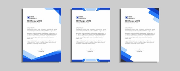 Modernes corporate-briefkopf-template-design