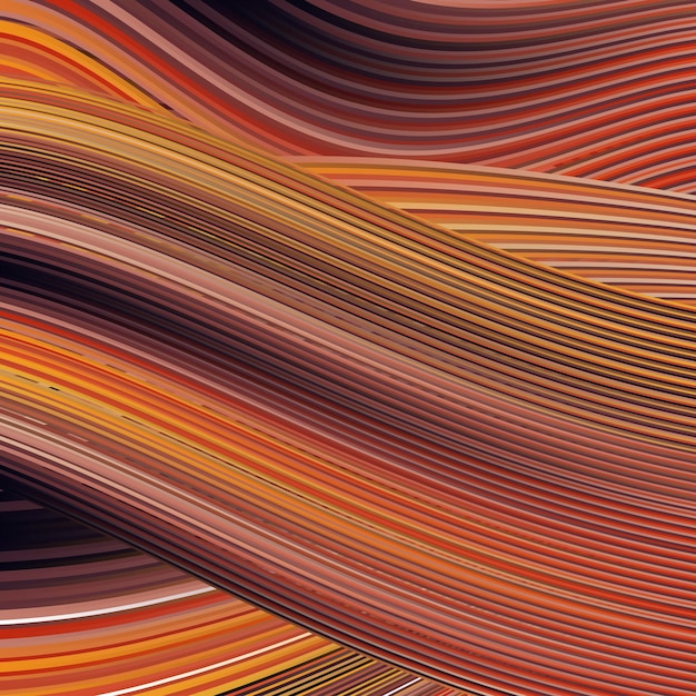Modernes, farbenfrohes Flussplakat Wave Liquid Shape in schwarzer Hintergrundfarbe Art Design für Ihr Designprojekt Vector Illustration