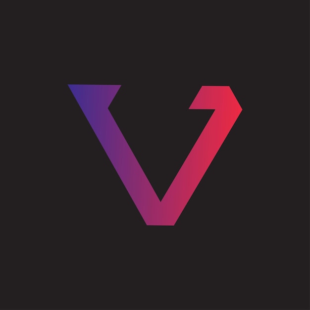 Vektor modernes farbverlauf-logo-design