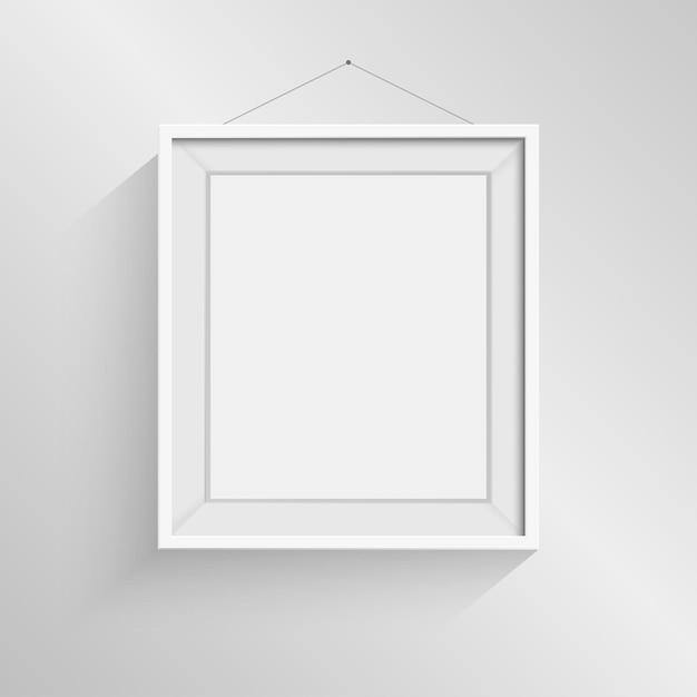 Modernes Foto- oder Zitatrahmen-Mockup für Innenarchitektur mit 3D-Look
