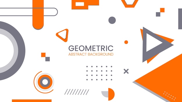 Modernes geometrisches muster und hintergrunddesign free vector