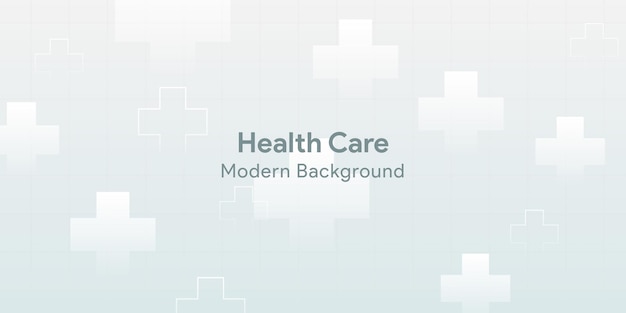 Vektor modernes gesundheitswesen und medizin hintergrundvektor-banner-design mit