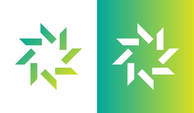 Vektor modernes gradient-logo