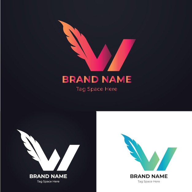 modernes Logo-Design-Vorlage