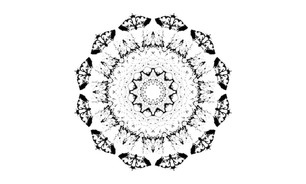 Modernes mandala-design, vektorhintergrund, vintage, abstraktes blumenmuster, t-shirt-design