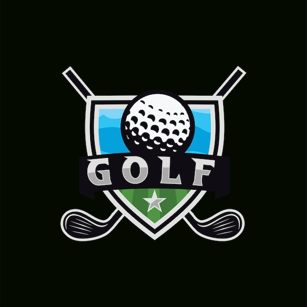 Modernes professionelles Golf-Logo-Template-Design für Golfclub-Abzeichen-Emblem