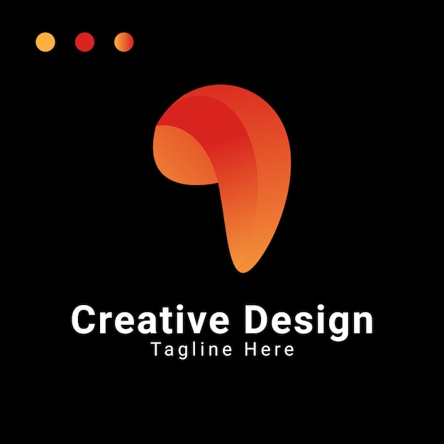 Modernes q-Buchstaben-Logo-Icon-Design mit Farbverlauf