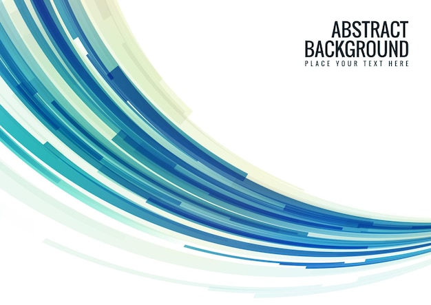 modernes stilvolles blaues abstraktes Design Hintergrund