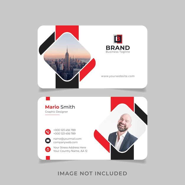 Modernes Visitenkarten-Design