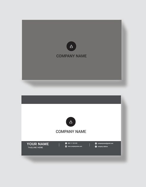 Modernes Visitenkarten-Design