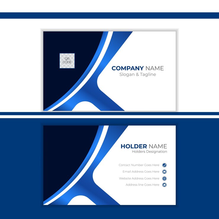 Modernes Visitenkarten-Layout