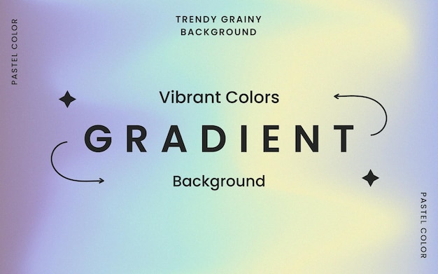 Modischer körniger Hintergrund mit lebendigen Farben Free Vector