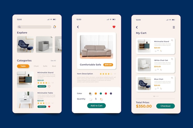 Möbel einkaufen App