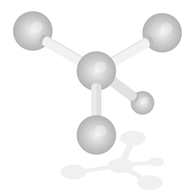 Vektor molekül 3d darstellung