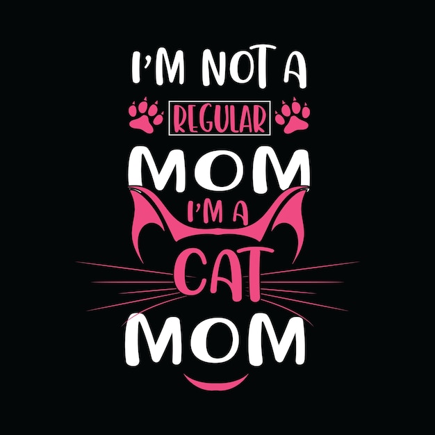 Vektor mom-typografie-t-shirt-designs