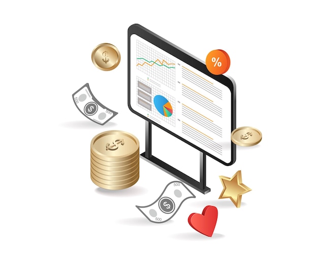 Monatliche Finanzdatenanalyse