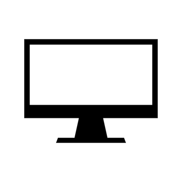 Monitor-Symbolvektor-Einfaches Design