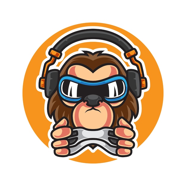 Monkey gamer e-sport-logo