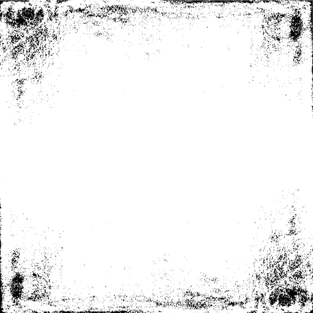 Vektor monochrome distressed-grunge-textur.