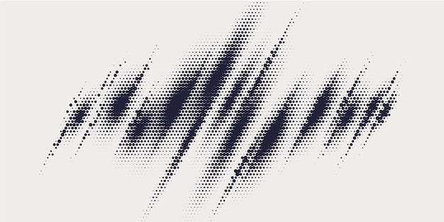 Vektor monochromes druckraster, abstrakter vektorhalbtonhintergrund.