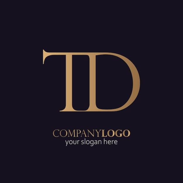 Monogramm-Gold-TD-Logo