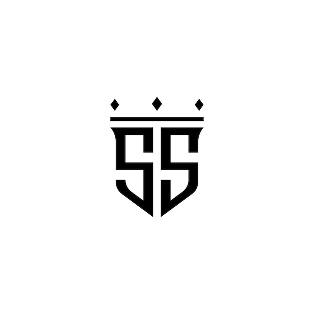 Monogramm-Logo-Design Buchstaben-Text-Namen-Symbol Monochrom-Logotyp-Alphabet-Zeichen-Einfach-Logo