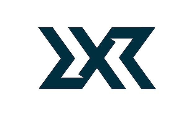 Monogramm x-logo-vorlage