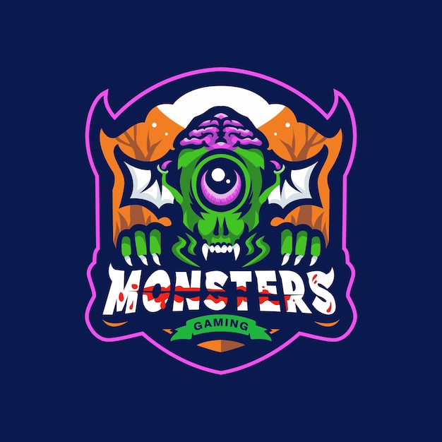 Monster macot-logo